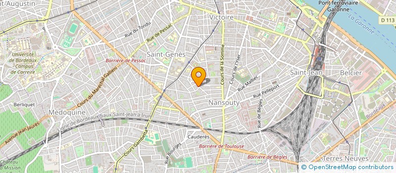 localisation de l'entreprise 913 358 339   BORDEAUX