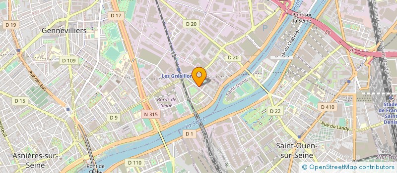 localisation de l'entreprise 913 369 997   ASNIERES-SUR-SEINE