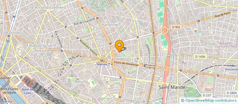 localisation de l'entreprise 913 380 887   PARIS