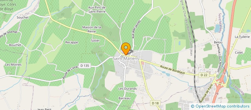 localisation de l'entreprise 913 381 281  à PESSAC