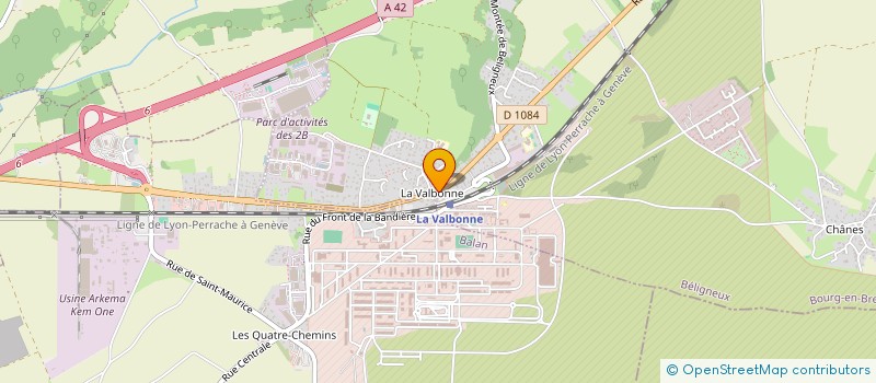 localisation de l'entreprise 913 383 055 à BELIGNEUX