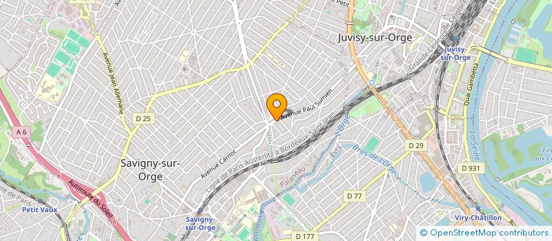 localisation de l'entreprise 913 384 202   SAVIGNY-SUR-ORGE