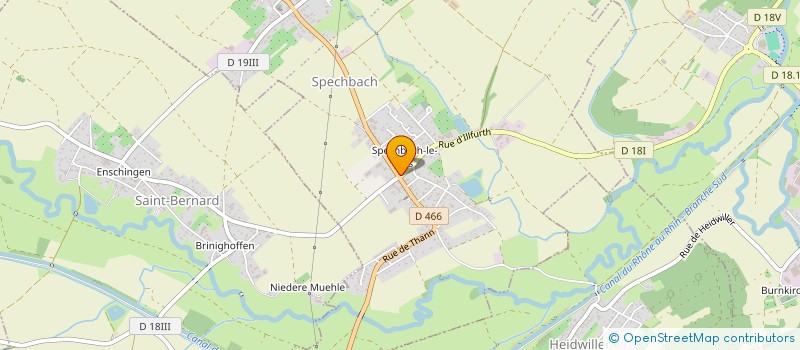 localisation de l'entreprise 913 385 175   THANN