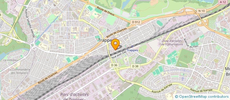 localisation de l'entreprise 913 395 547  à TRAPPES