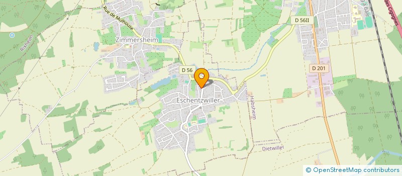 localisation de l'entreprise 913 395 877   ESCHENTZWILLER