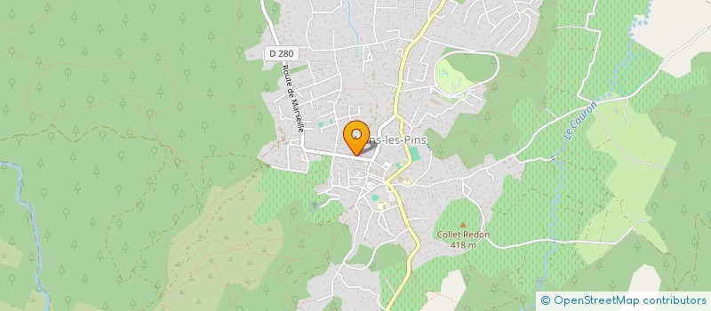 localisation de l'entreprise 913 397 675   NANS-LES-PINS