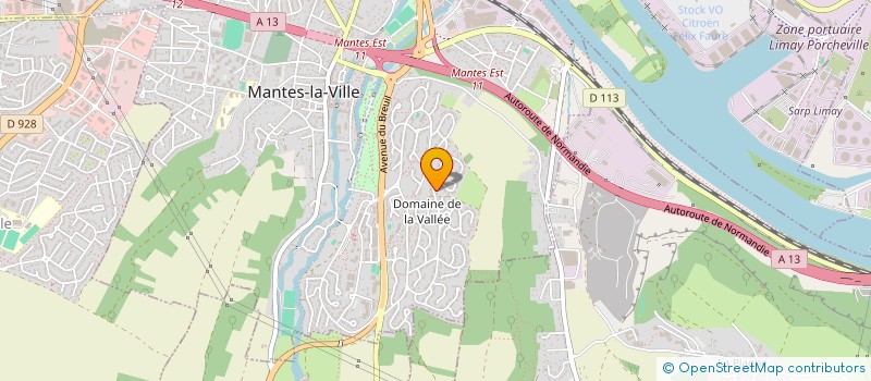 localisation de l'entreprise 913 405 957   MANTES-LA-VILLE