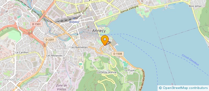 localisation de l'entreprise 913 417 283 à ANNECY