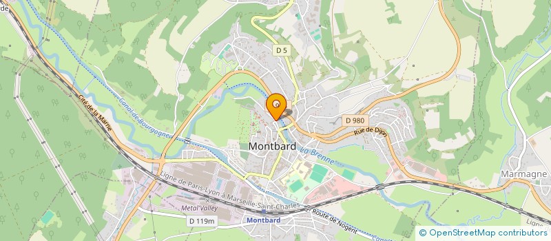 localisation de l'entreprise 913 421 020 à MONTBARD