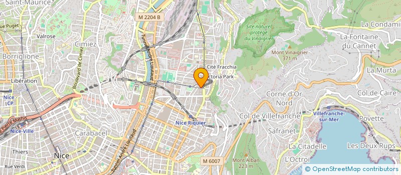 localisation de l'entreprise 913 425 658   NICE