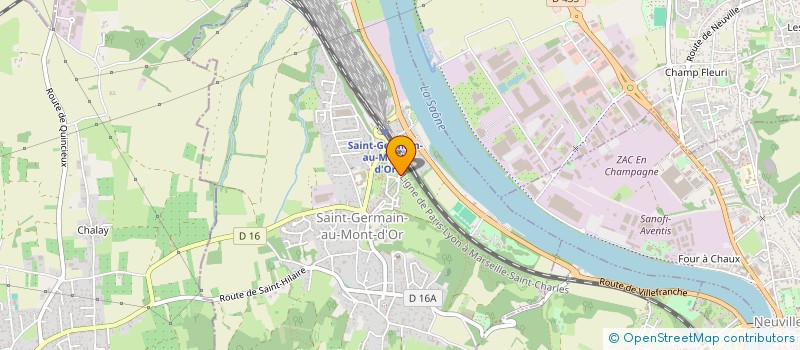 localisation de l'entreprise 913 443 156   SAINT-GERMAIN-AU-MONT-D'OR