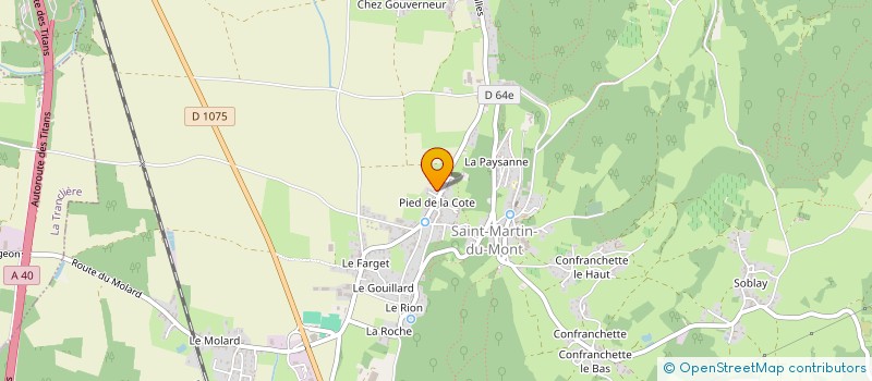 localisation de l'entreprise 913 448 619   SAINT-MARTIN-DU-MONT