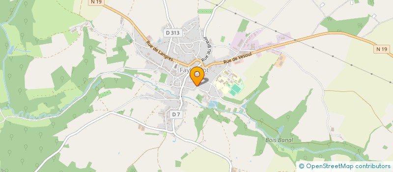localisation de l'entreprise 913 454 765 à FAYL-BILLOT