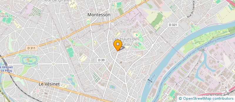 localisation de l'entreprise 913 463 915   CHATOU