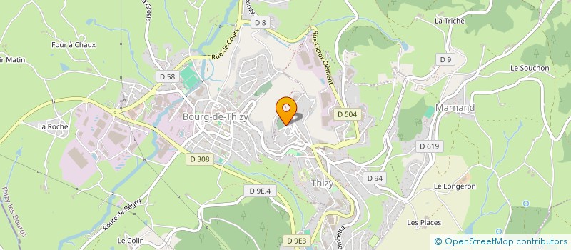localisation de l'entreprise 913 465 613   THIZY-LES-BOURGS