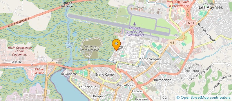 localisation de l'entreprise 913 469 904   LES ABYMES