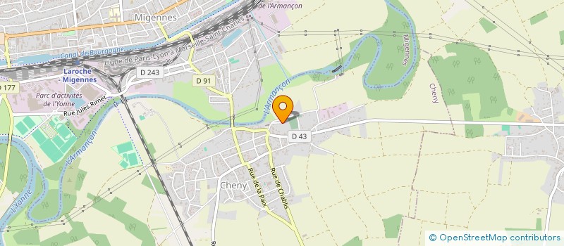 localisation de l'entreprise 913 471 504 à CHENY