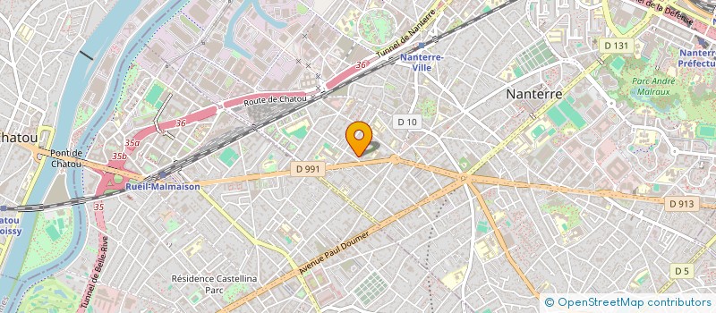 localisation de l'entreprise 913 475 653   NANTERRE