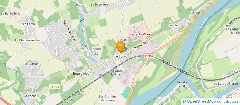 localisation de l'entreprise 913 483 467   LA CHAPELLE-AUX-NAUX