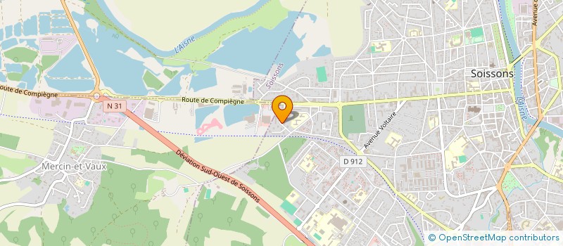 localisation de l'entreprise 913 484 309   CROUY