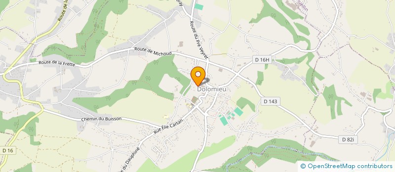 localisation de l'entreprise 913 490 900   DOLOMIEU