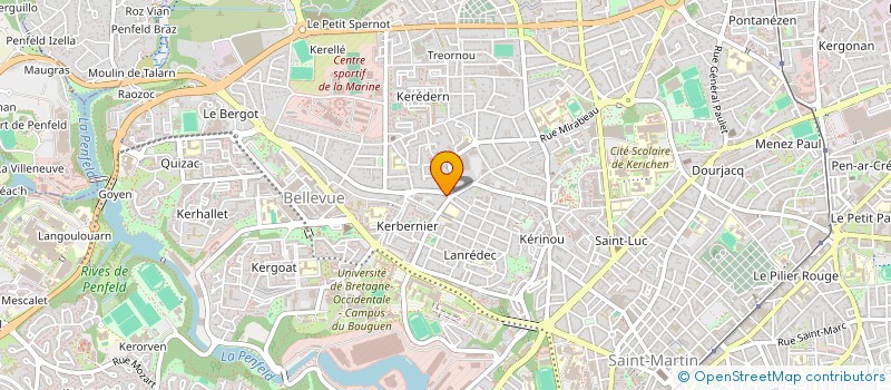localisation de l'entreprise 913 511 341  à BREST