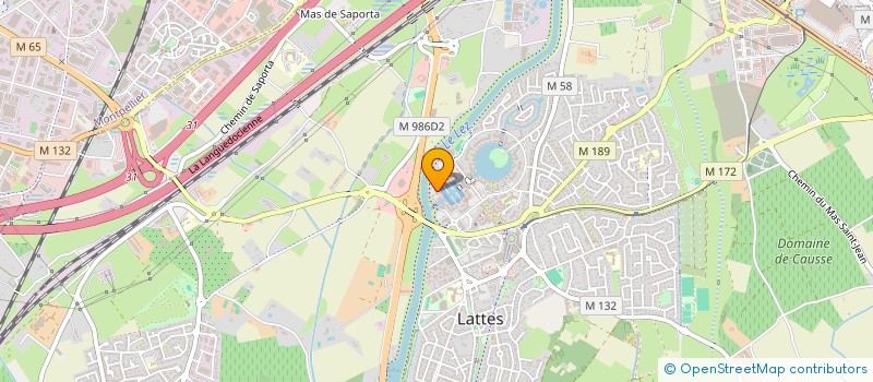 localisation de l'entreprise 913 513 107  à LATTES