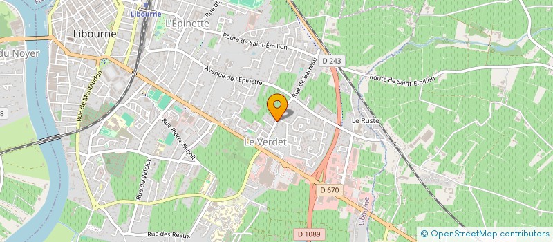 localisation de l'entreprise 913 514 865  à LIBOURNE