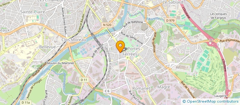 localisation de l'entreprise 913 519 757 à LIMOGES