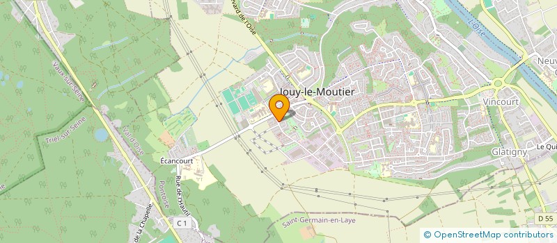 localisation de l'entreprise 913 527 305   JOUY-LE-MOUTIER