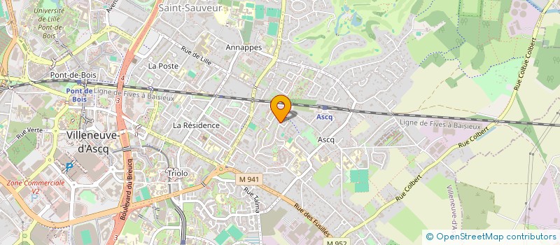 localisation de l'entreprise 913 528 899   VILLENEUVE-D'ASCQ