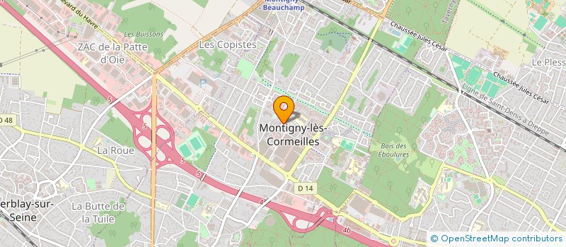 localisation de l'entreprise 913 531 828   MONTIGNY-LES-CORMEILLES