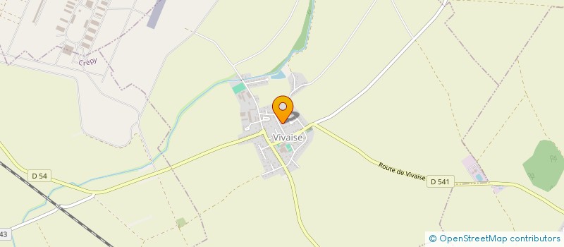 localisation de l'entreprise 913 536 975 à VIVAISE