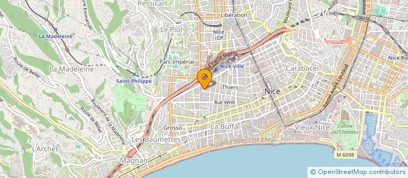 localisation de l'entreprise 913 538 278 à NICE