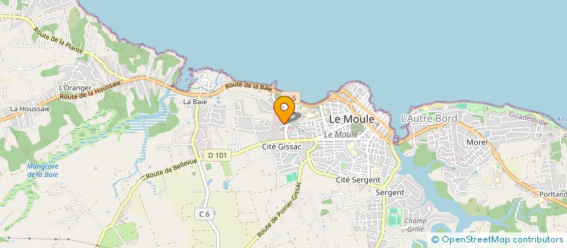 localisation de l'entreprise 913 545 380 à LE MOULE
