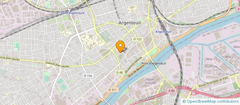 localisation de l'entreprise 913 549 614   ARGENTEUIL