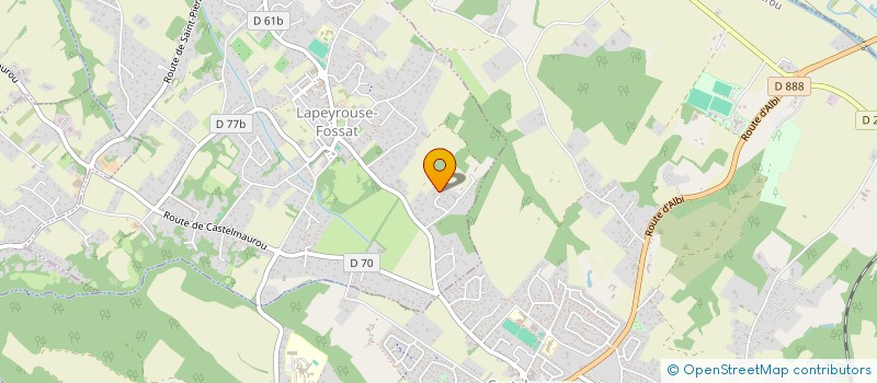 localisation de l'entreprise 913 555 512   LAPEYROUSE-FOSSAT