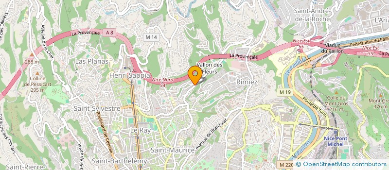 localisation de l'entreprise 913 556 007   NICE