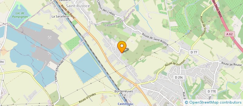 localisation de l'entreprise 913 556 767   CASTELNAU-D'ESTRETEFONDS