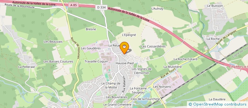 localisation de l'entreprise 913 562 674   LANGEAIS