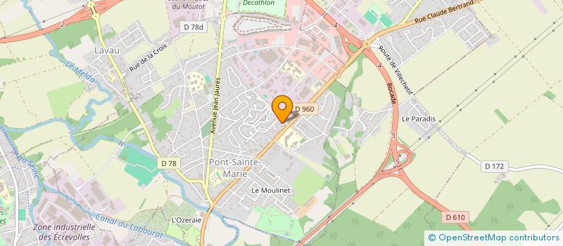 localisation de l'entreprise 913 567 673   PONT-SAINTE-MARIE