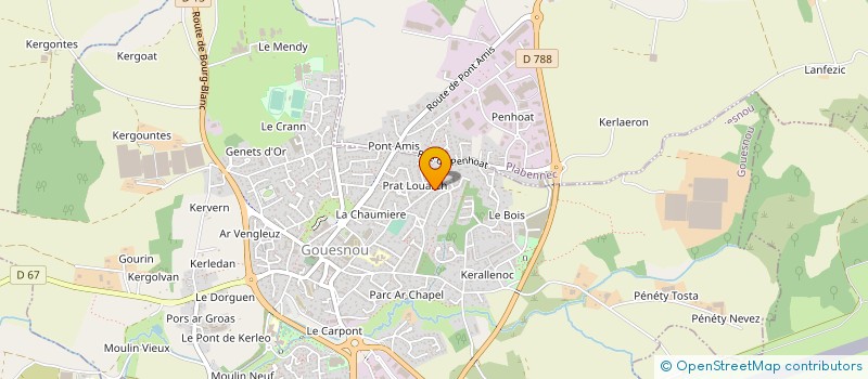 localisation de l'entreprise 913 599 718 à DAOULAS