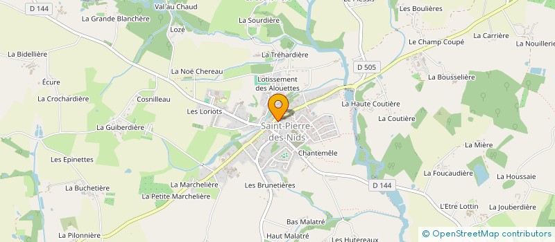 localisation de l'entreprise 913 604 765   SAINT-PIERRE-DES-NIDS