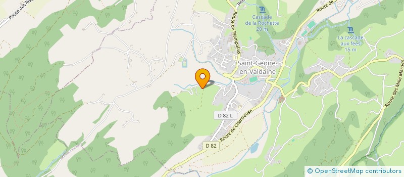 localisation de l'entreprise 913 608 717   VOIRON