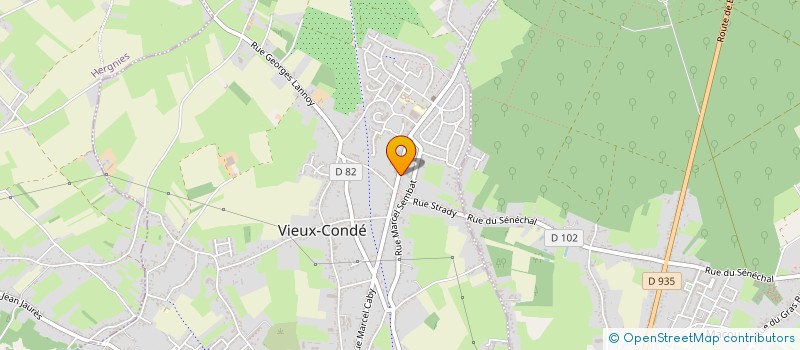 localisation de l'entreprise 913 614 244   VIEUX-CONDE