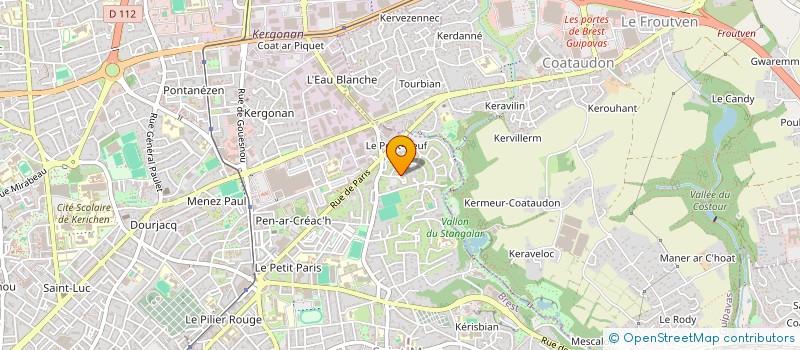 localisation de l'entreprise 913 640 934  à BREST