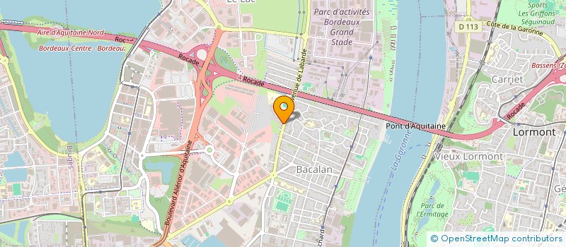 localisation de l'entreprise 913 658 290   BORDEAUX