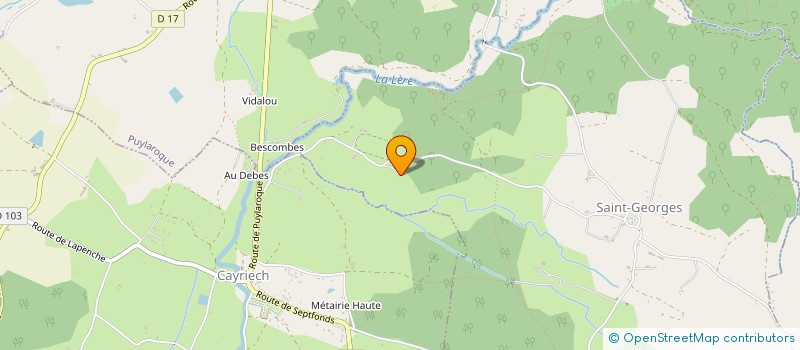 localisation de l'entreprise 913 662 771   SAINT-GEORGES