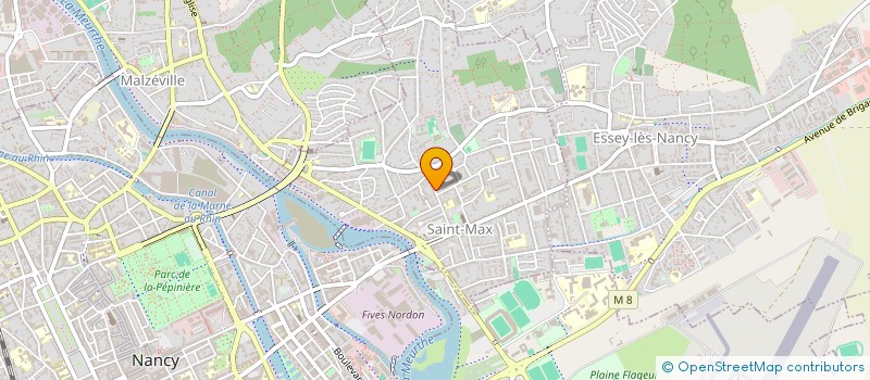 localisation de l'entreprise 913 692 414   SAINT-MAX