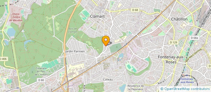 localisation de l'entreprise 913 696 738   CLAMART